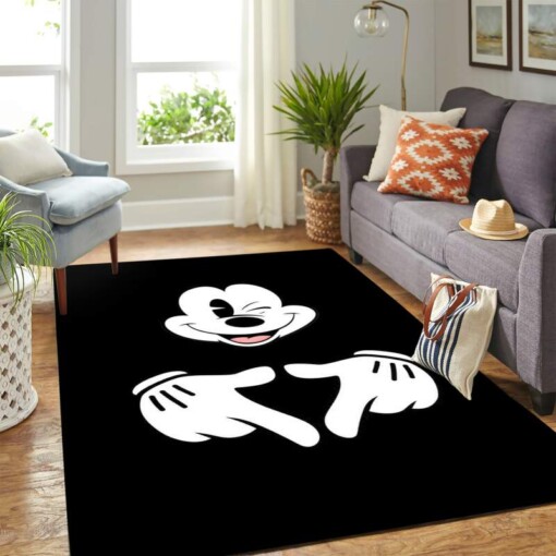 Mice Love Hand Carpet Floor Area Rug