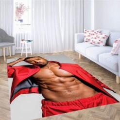 Michael B Jordan Carpet Rug