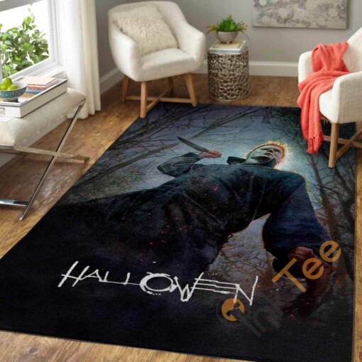 Michael Myers Halloween Series Area Rug