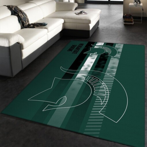 Michigan State Spartans NCAA Rug  Custom Size And Printing