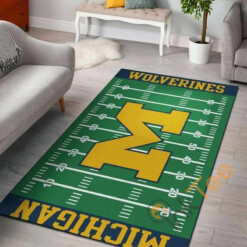 Michigan Wolverines Home Field Area Rug