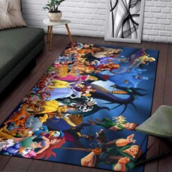 Mickey Disney Mouse Friends Decorative Floor Rug