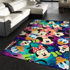 Mickey Mouse Clubhouse Rug  Custom Size And Printing