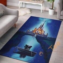 Mickey Mouse Disney And Minnie Gift For Lover Rug