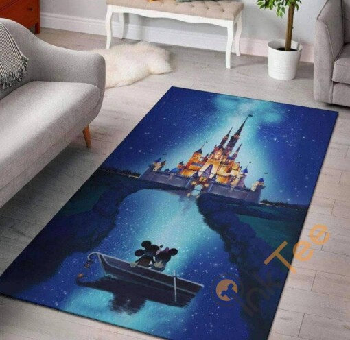 Mickey Mouse Disney And Minnie Gift For Lover Rug