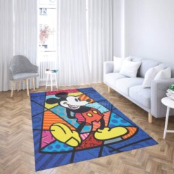 Mickey Mouse Disney Love Decorative Floor Rug