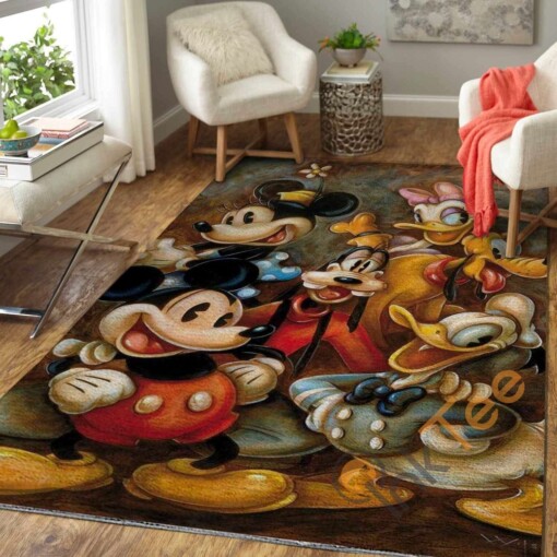 Mickey Mouse Friends Area Rug