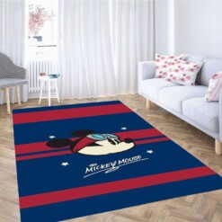 Mickey Mouse Living Room Modern Carpet Rug