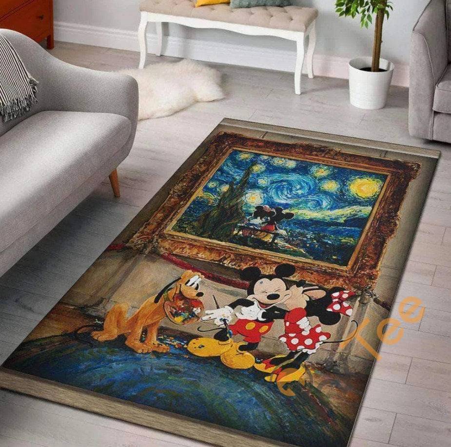 Mickey Mouse Minnie Vintage Disney Carpet Classic And Gift For Lovers Rug