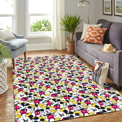 Mickey Pattern Carpet Rug