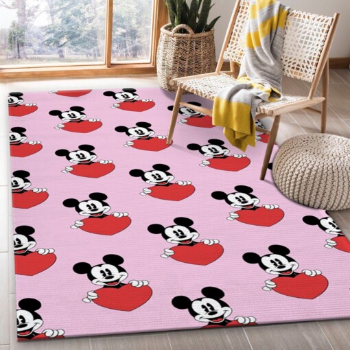 Mickeymouse Rug  Custom Size And Printing