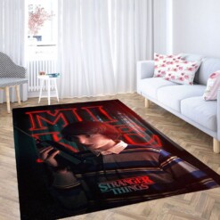 Mike Stranger Things Carpet Rug