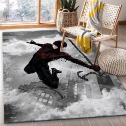 Miles Morales Rug  Custom Size And Printing