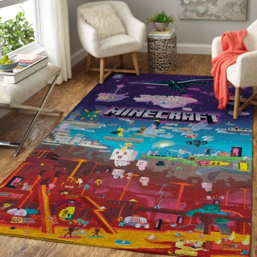 Minecraft Area Rug