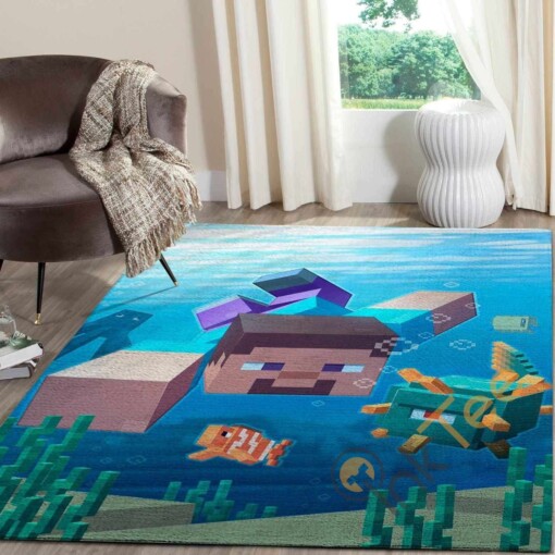 Minecraft Area Rug