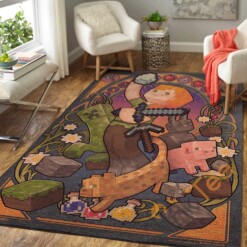 Minecraft Area Rug