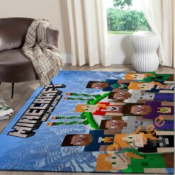 Minecraft Area Rug