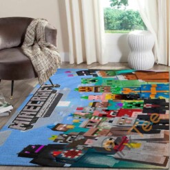 Minecraft Area Rug