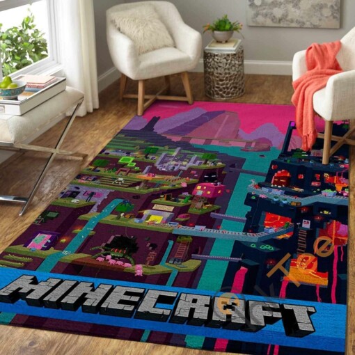 Minecraft Area Rug