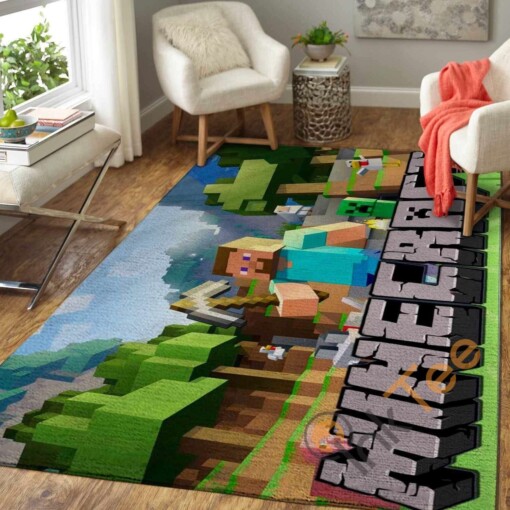 Minecraft Area Rug