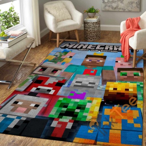 Minecraft Area Rug