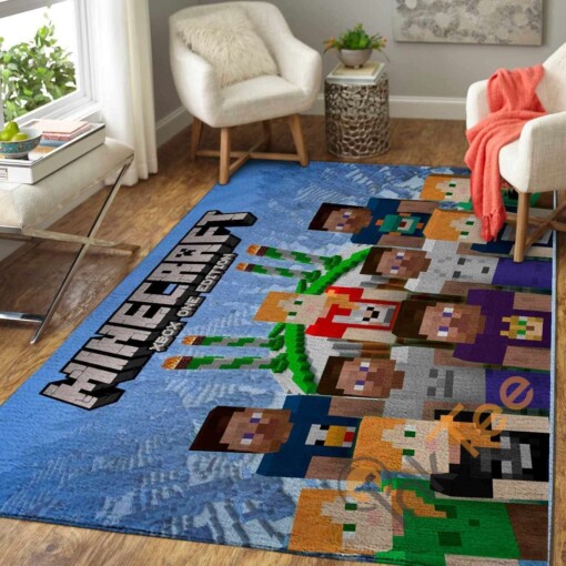 Minecraft Area Rug