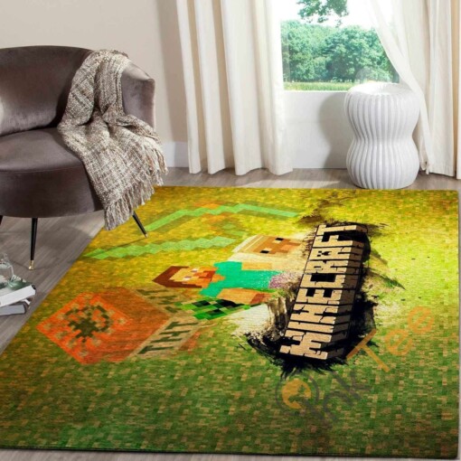 Minecraft Area Rug