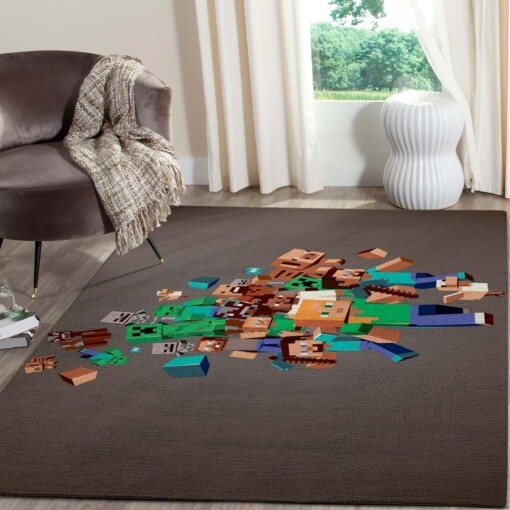 Minecraft Area Rug