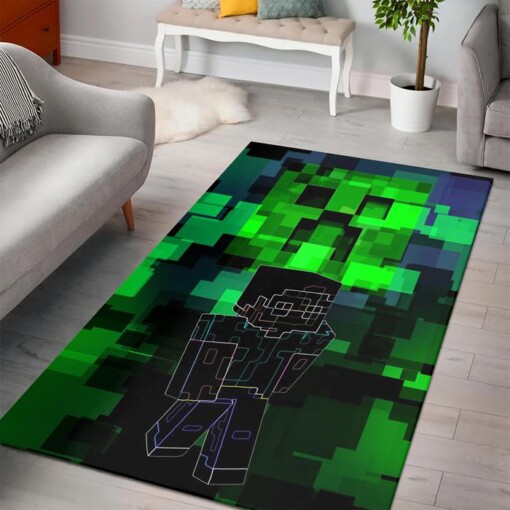 Minecraft Awakening Rug  Custom Size And Printing