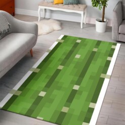 Minecraft Cactus Rug  Custom Size And Printing