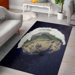 Minecraft Earth Cube Rug  Custom Size And Printing