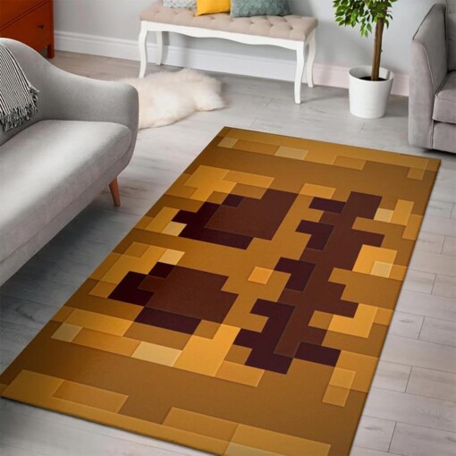 Minecraft OMG Time Fun Rug  Custom Size And Printing