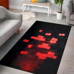 Minecraft RedStone Rug  Custom Size And Printing