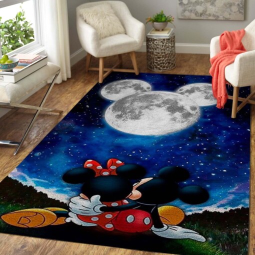 Minnie  Mickey Mouse Area Rug