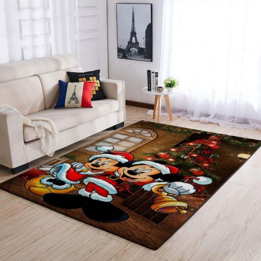 Minnie  Mickey Mouse Area Rug