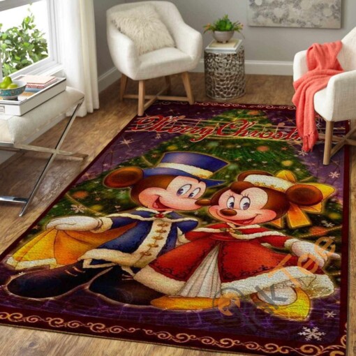 Minnie Mickey Mouse Area Rug