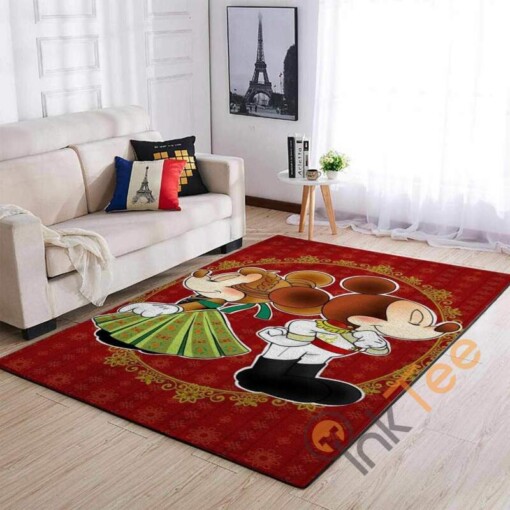 Minnie Mickey Mouse Area Rug