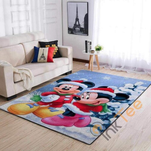 Minnie Mickey Mouse Area Rug