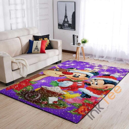 Minnie Mickey Mouse Area Rug