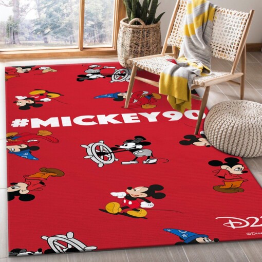 Minnie Mouse Bedroom Rug  Custom Size And Printing