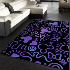 Minnie Mouse Rug  Custom Size And Printing