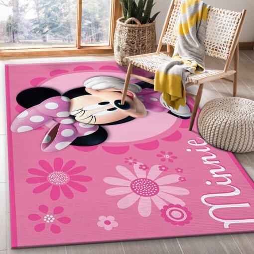 Minnie Rug  Custom Size And Printing