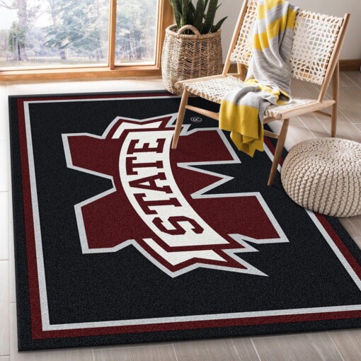Mississippi State Rug  Custom Size And Printing