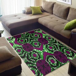 Modern African Cool Black History Month Afrocentric Art Design Floor Style Rug