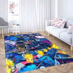 Modern Life Is A Rubbish Living Room Modern Carpet Rug