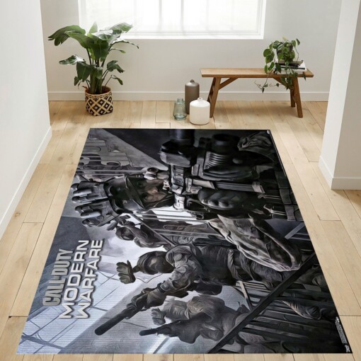 Modern Warfare Co Op Rug  Custom Size And Printing