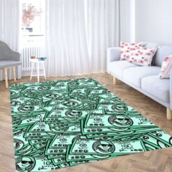 Money Wallpaper Iphone Cartoon Carpet Rug