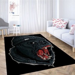 Monkey Bandit Wallpaper Living Room Modern Carpet Rug