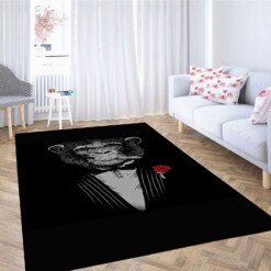 Monkey Godfather Carpet Rug