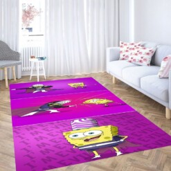 Monkeyspongeboob Wallpaper Living Room Modern Carpet Rug